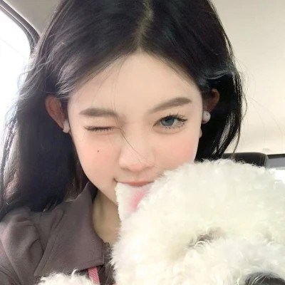 最潮真人女生头像