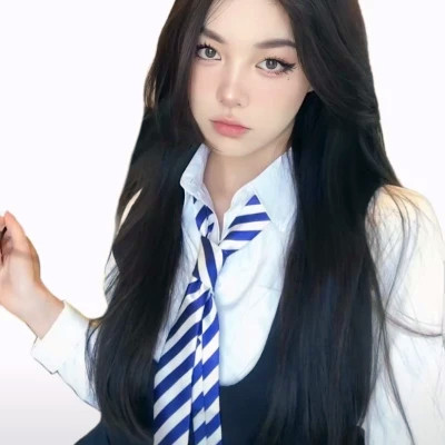 个性十足真人女生头像