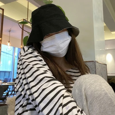 帽子控女生高清头像