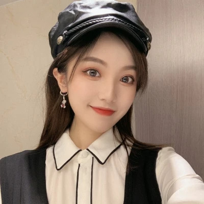 帽子控女生高清头像