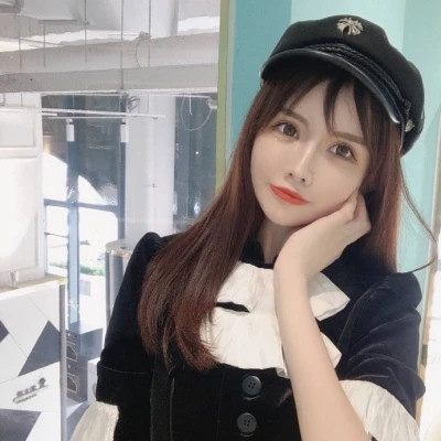 女孩帽子控头像精选高清