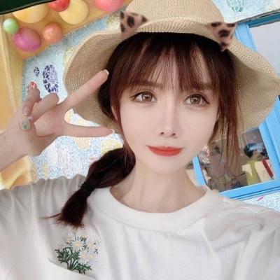 女孩帽子控头像精选高清