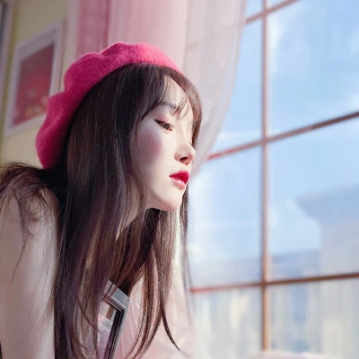 女孩帽子控头像精选高清