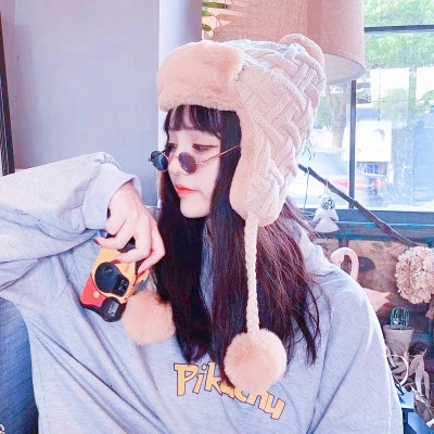 戴帽子的最新女头像图片