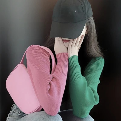戴帽子遮脸女生头像图片