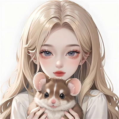 ai绘画头像动漫女生高清图片
