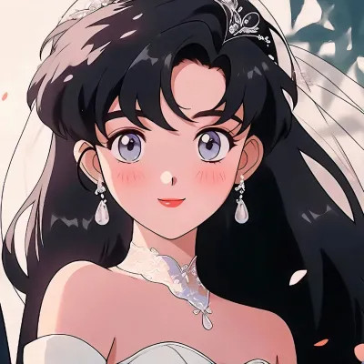 AI旧漫甜蜜浪漫情侣头像图片