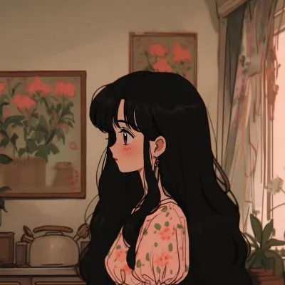 鲜花浪漫旧漫一左一右情头图片