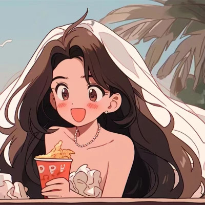 ins旧漫情侣头像图片