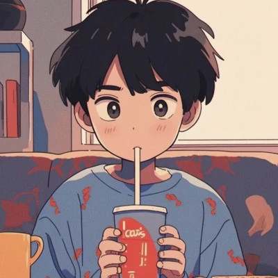 旧漫卡通情侣头像图片