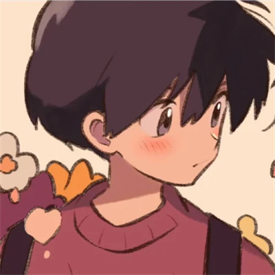 旧漫卡通情侣头像图片