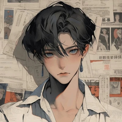 旧漫高级情侣头像图片