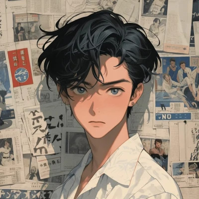 旧漫高级情侣头像图片