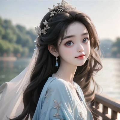 御姐AI绘画头像图片