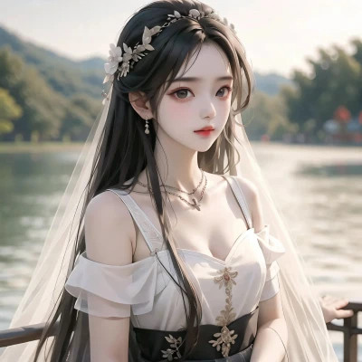 御姐AI绘画头像图片