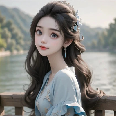御姐AI绘画头像图片