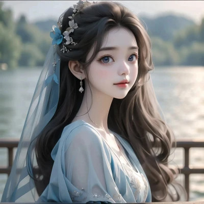 御姐AI绘画头像图片
