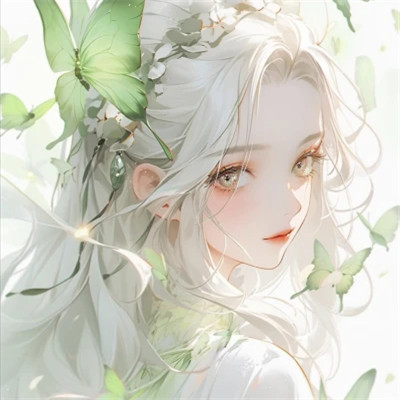 高清好看的AI系列女生头像图片