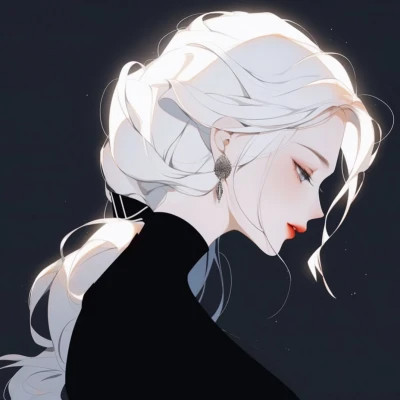 al绘画头像女