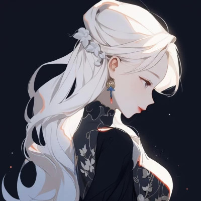 al绘画头像女