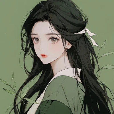 al绘画头像女