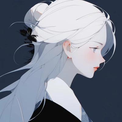 al绘画头像女