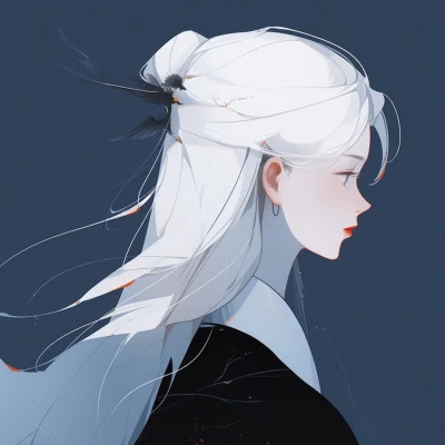 al绘画头像女