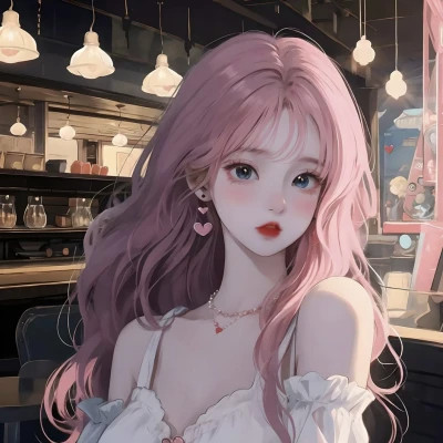 al绘画头像女