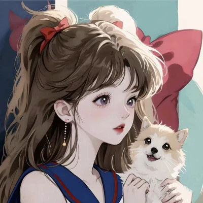 优质AI女生头像图片