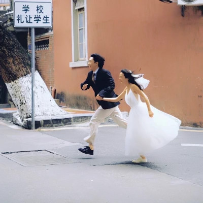 浪漫到极致的情侣头像真人