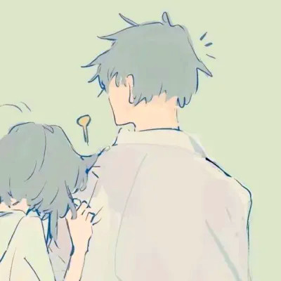 卡通动漫情侣头像大放送