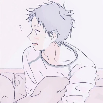 手绘动漫情侣头像