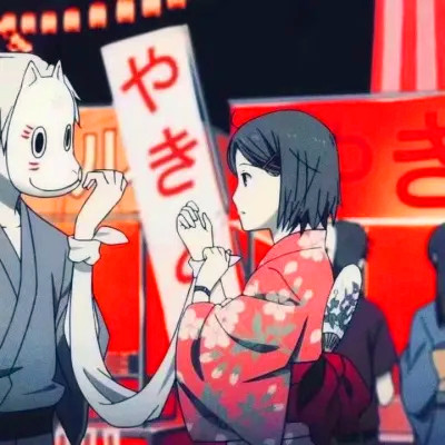 抢眼动漫情侣头像