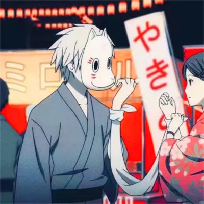 抢眼动漫情侣头像
