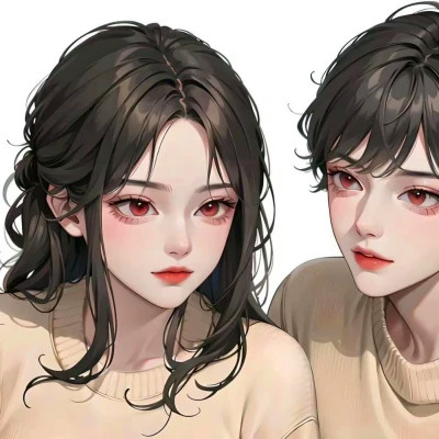 热门动漫情侣头像图片