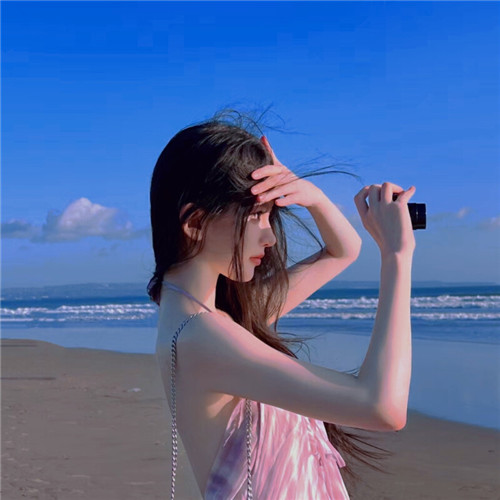 最新绝美氛围感女生头像图片