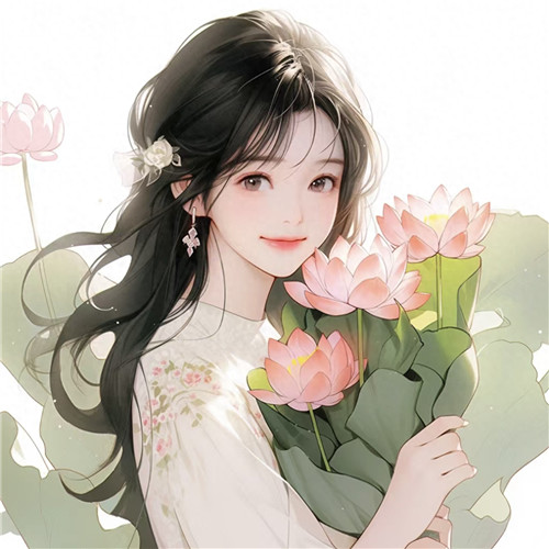 超美超仙动漫女生头像图片
