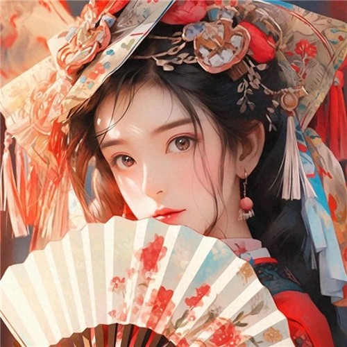 超美超仙动漫女生头像图片