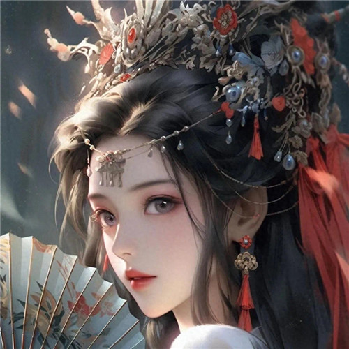 超美超仙动漫女生头像图片