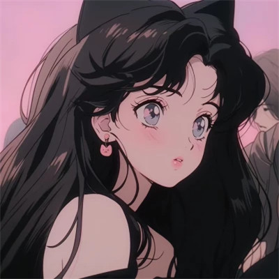 旺桃花的复古旧漫女头图片