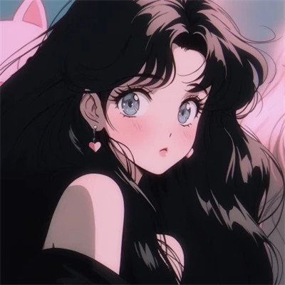 旺桃花的复古旧漫女头图片