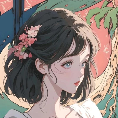 女生头像动漫ins高级质感