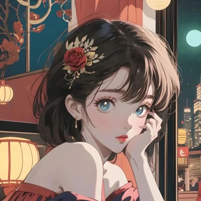 女生头像动漫ins高级质感