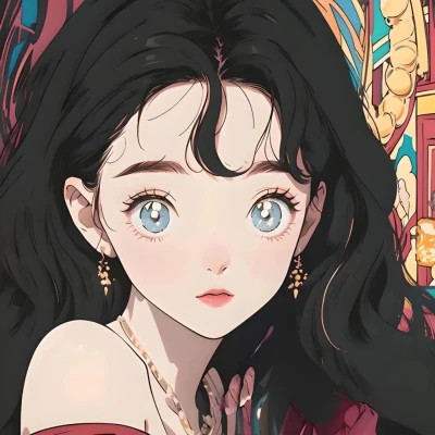 女生头像动漫ins高级质感