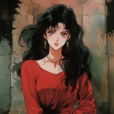 女生头像动漫ins高级质感