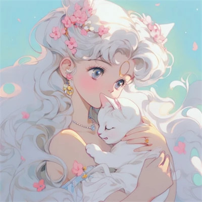 动漫女生高质量精美惊艳头像