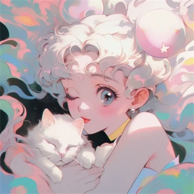 动漫女生高质量精美惊艳头像
