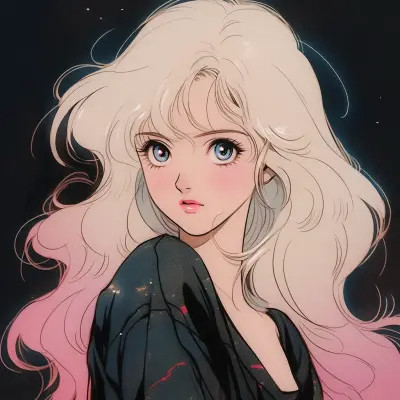动漫女生高质量精美惊艳头像