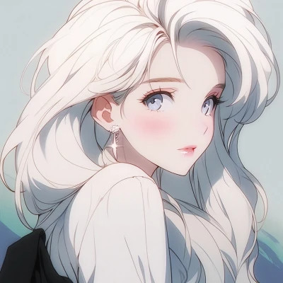 动漫女生高质量精美惊艳头像