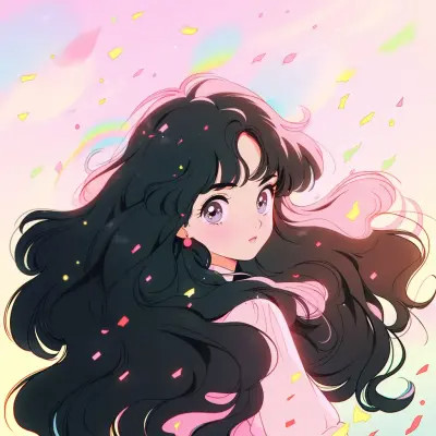 动漫女生高质量精美惊艳头像